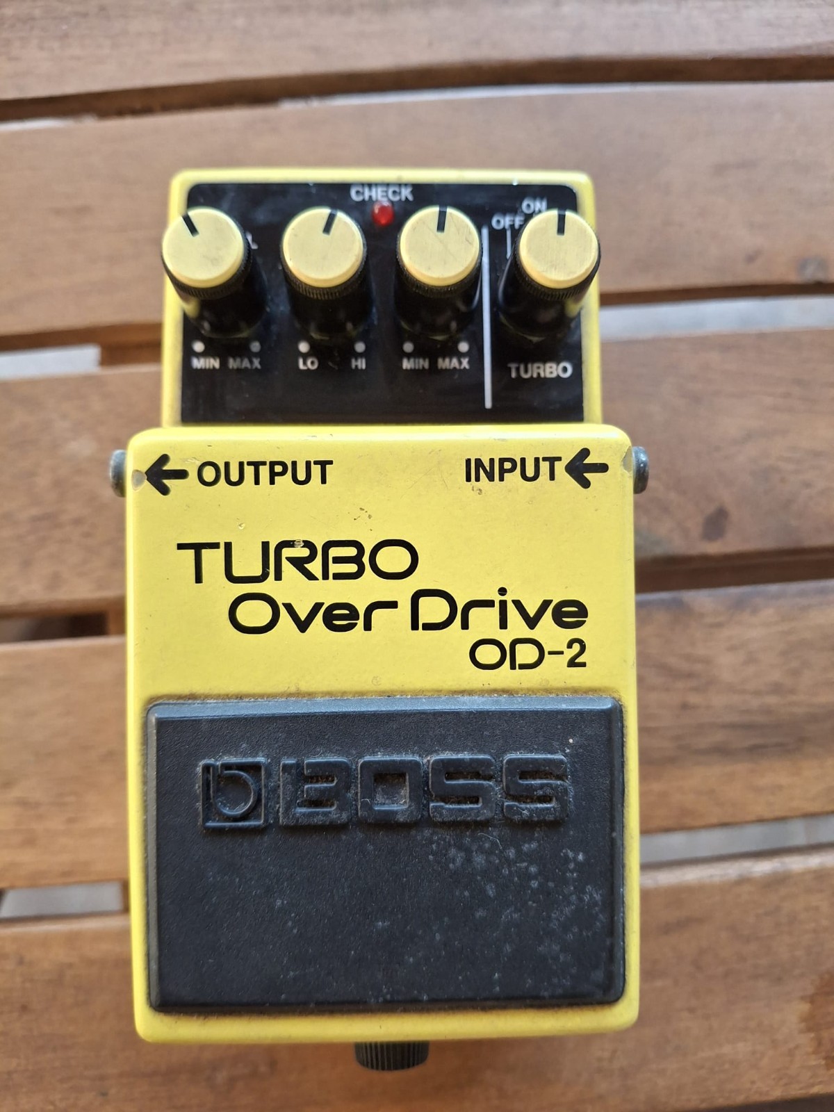 Boss OD-2 Turbo Overdrive, Distorsore Vintage 1985 perfettamente funzionante