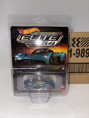 Hot Wheels Elite 64 Aston Martin Valkyrie # 13 New Factory Sealed Mailer
