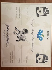 Sony AIBO ERS-111 Entertainment Robot Set with COA Japan Silver Limited JP