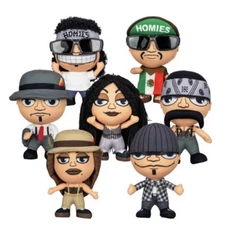 Homies Figures Licensed Plush Dolls Big Headz Series Plush Set of 7 - 10” NWT.