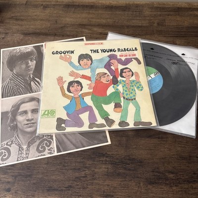 The Young Rascals - Groovin' INSERT / HYPE STICKER Included Atlantic - SD 8148