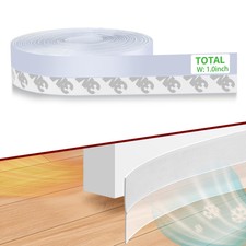 Weather Stripping Door Seal – 100% Silicone, 33ft Strong Adhesive, Flexibl