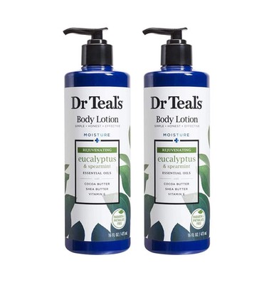 Dr Teal s Body Lotion Eucalyptus & Spearmint Cocoa Shea + Vitamin E 532ml