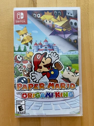 New ListingPaper Mario The Origami King - Nintendo Switch 2020 Brand New Sealed
