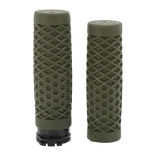 Fundas manillar moto TPU verde 25mm, kit para manubrio, 1 unidad