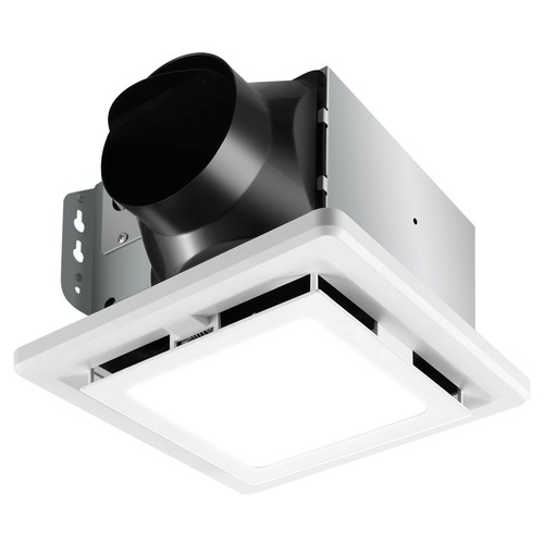 Bathroom Exhaust Fan with Light 110 CFM Quiet 6500K 800LM Household Ventilati...
