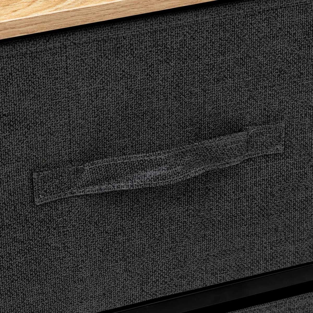 Commode basse 5 tiroirs Tissa 100cm pour optimiser les petits espaces