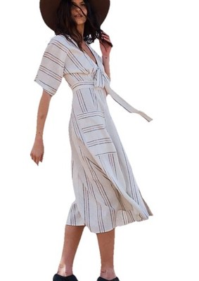 Happy Nature X Kate Hudson Serene Midi Dress Size 12 