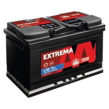 ALTO ADIGE Batteria Avviamento Auto L3B75 75Ah 730A 12V EXTREMA (DX) 175x278x175
