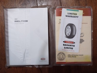 2025 KIA SELTOS OWNERS MANUAL OPERATORS USER GUIDE BOOK WITH CASE OEM 