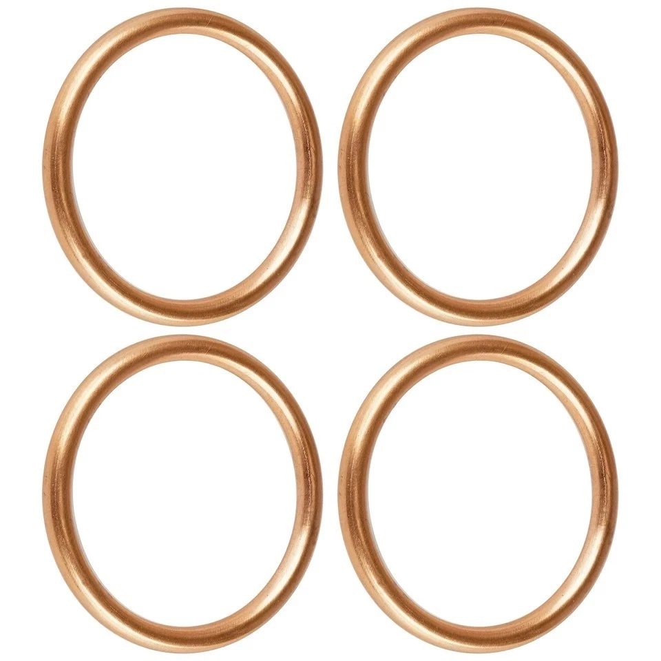 Прокладка выхлопной трубы для Honda CB900C CB900F 1980 1981 1982 упаковка 4 шт. - Изображение 3 из 4