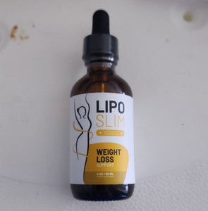 Lipo Slim Weight Loss Support Liquid Drops w/ Chromium Picolinate 2 oz/60 mL