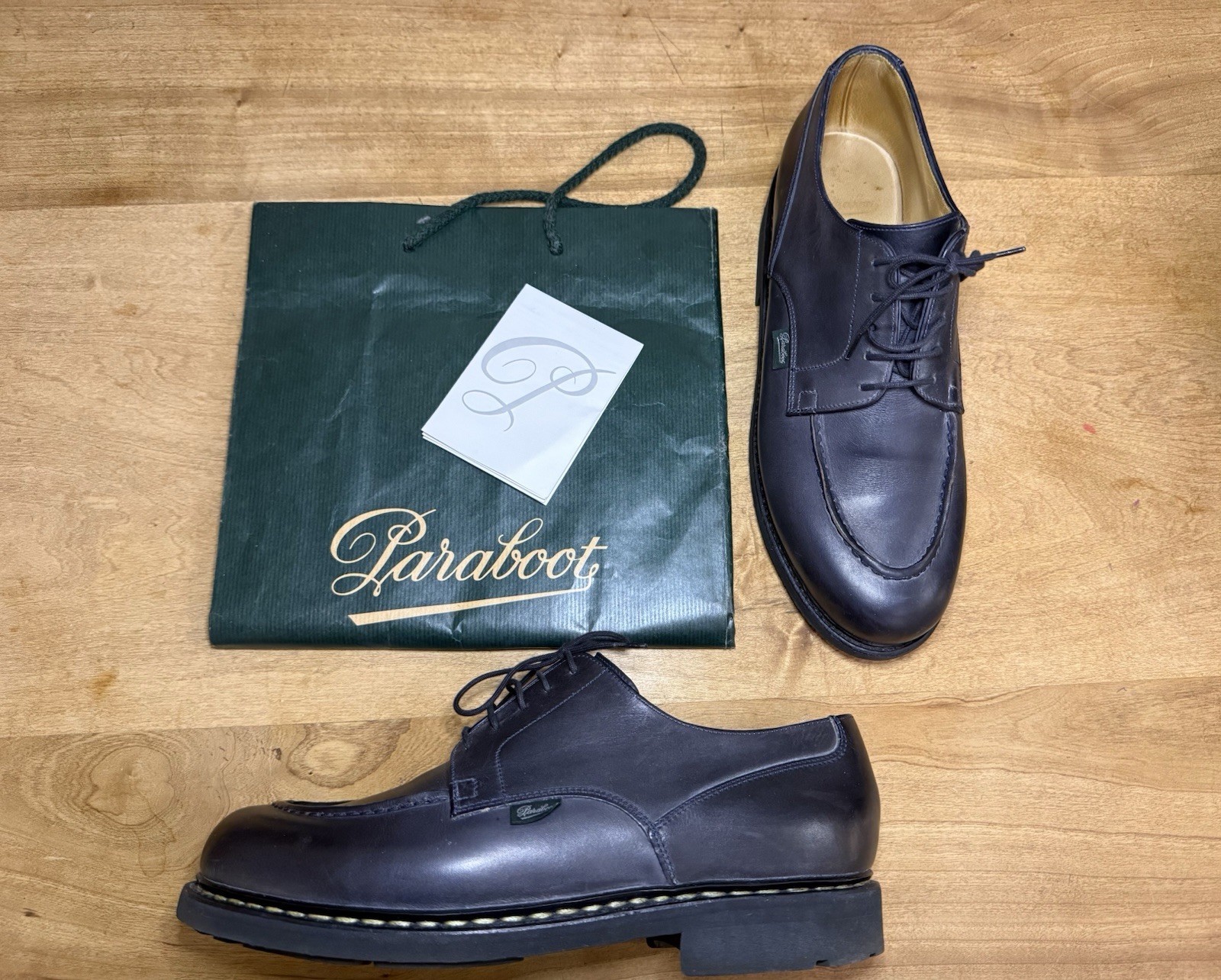 SAOLA Come nuovo e raro: Paraboot Chambord LYS Nuit in scatola