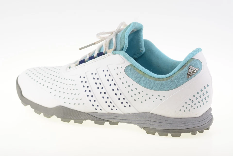 Adidas AdiPure Bluglow Sport White Q44740 Women's Golf Shoes Size UK 5 - Image 3 of 4
