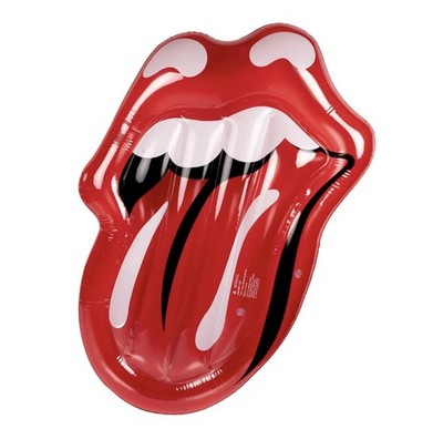 Rolling Stones Logo Lay On Pool Float 75x49'' New In Box
