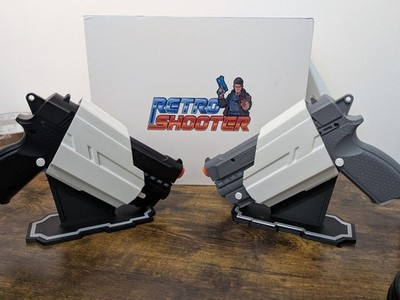   Retro Shooter Reaper Rs3 Waffenholster/Halter 3D gedruckt - Paar enthalten
