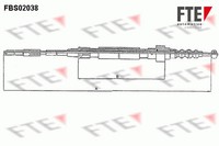 FTE Bremsseil Seilzug Feststellbremse 9250045 FüR VW Corrado 53I Vento 1H2 Golf