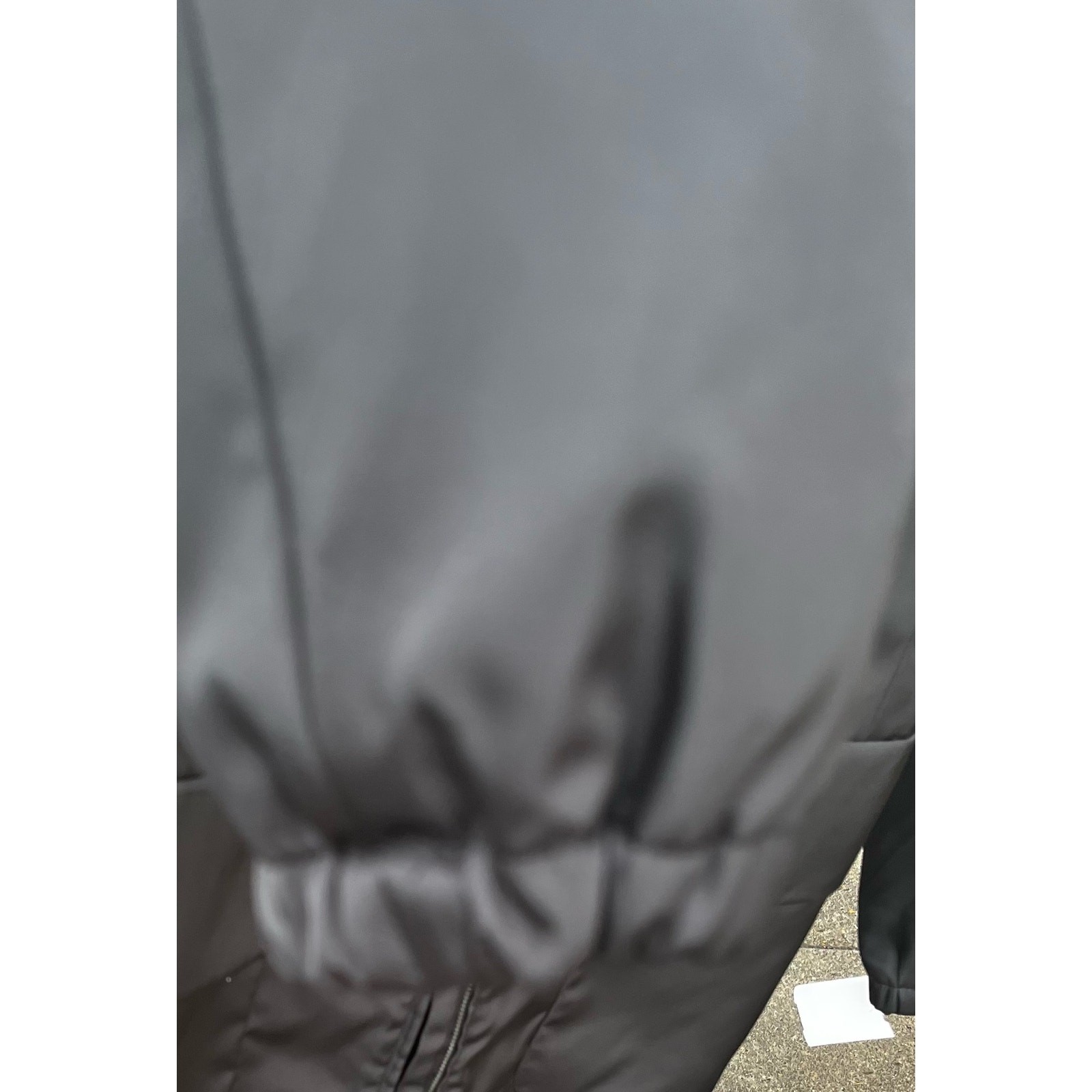 PRADA Black Zip Up Jacket Polyester 2 Pocket Wome… - image 5