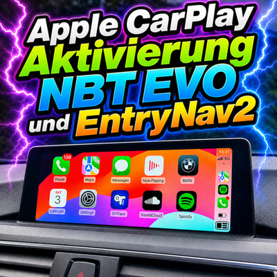 BMW Apple Carplay Aktivierung EntryNav2 NBT EVO MGU ID7