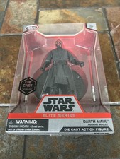 Disney Store Star Wars Elite Series Darth Maul Die Cast Figure Sealed