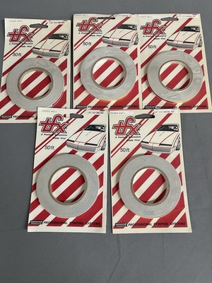 TFX Premium Grade Vinyl Striping System 1/8'' Cardinal Red Sealed 50ft Lot Of 5