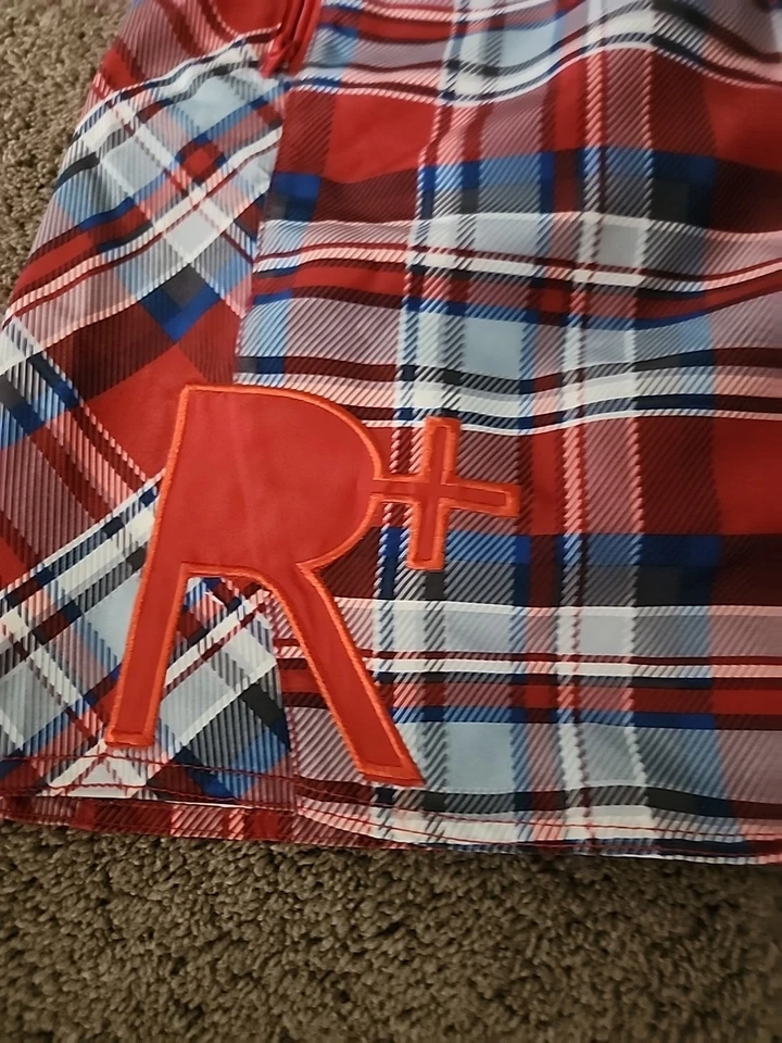 Rocawear Board Shorts Bañador Hombre 38x13.5 Cuadros Playa Surf Foto 2 de 4