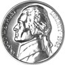 1961-P **Thomas JEFFERSON** Nickel BU. Full Steps Uncirculated GEM! Philadelphia Jefferson
