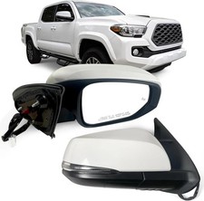 Right Passenger Side Mirror Fits 2016-2022 Toyota Tacoma with Power Glass, Heate