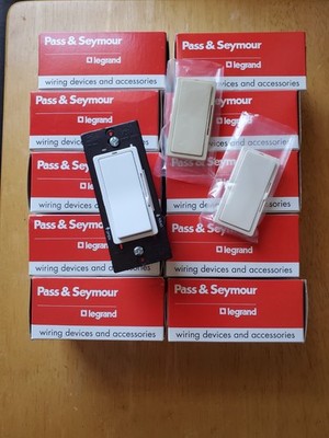 Legrand Trade Master Harmony Decorator Slide Dimmer 3-way White Set Of 10 NIB
