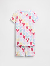 NWT Baby Gap Toddler Girls Short Pajamas hearts organic cotton  u pick size