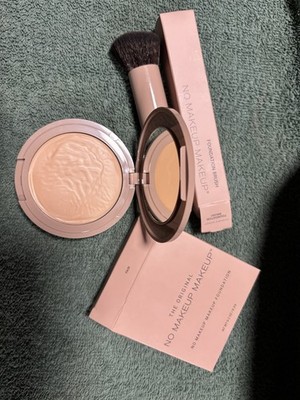 No Makeup Makeup Cream Foundation Shade Fair NIB w/ Foundation Brush