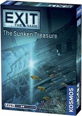 Thames Kosmos 694050 EXIT Das Spiel Der versunkene Schatz Level Anfänger Unikat