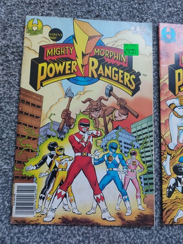 SABANS MIGHTY MORPHIN POWER RANGERS..Nos.2 and 4 IN SERIES OF 6 HAMILTON COMICS - Picture 2 of 6