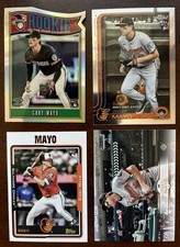 2025 Topps - Coby Mayo - Baltimore Orioles - 4 RC Card Lot