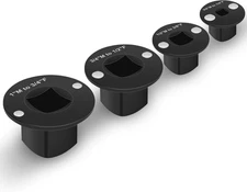 Yosoo Health Gear 4PCS Low Profile Impact Socket Adapter Set 1 to 3/4In 3/4 to 1