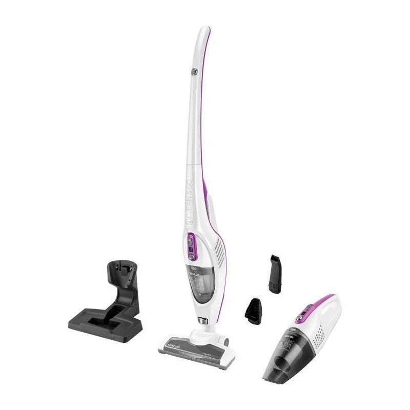 Aspirateur balai sans fil cyclonique SENCOR haute performance 110W léger et silencieux