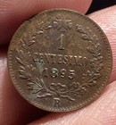 ITALY KM29 1 Centesimo 1895 R AUNC  — photo 2