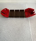 (L-2) LEGO ® 6286 boat hull hull skull's eye schooner pirate ship.