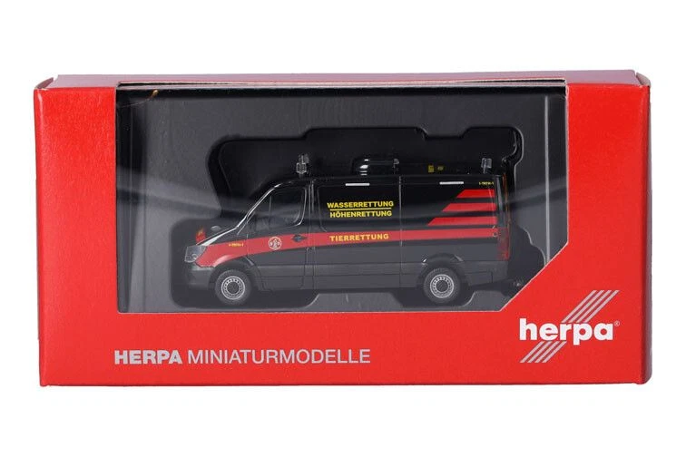 HERPA - Fourgon – MERCEDES BENZ Sprinter Sauvetage d'animaux d'Essen - 1/87 -... - Photo 2/4