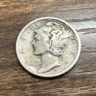 1937-S MERCURY SILVER DIME ACTUAL Coin Get Today & Save & Fill Your Collection