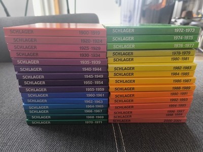 CD- Sammlung Das Große Schlagerarchiv Des Jahrhunderts 1900-2001 Komplett 