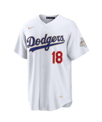 Yoshinobu Yamamoto Dodgers World Series Champion Nike 2026 Gold