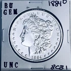 1884 O BU GEM MORGAN SILVER DOLLAR UNC MS+++ U.S. MINT RARE COIN 8081