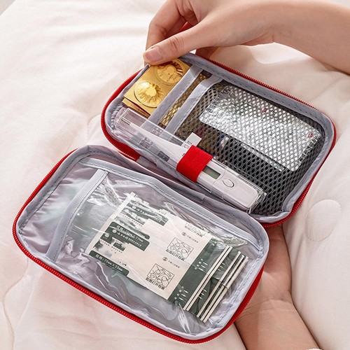 Mini Tragbare Medizintasche Reise Erste Hilfe Set Medizin Tasche Aufbewahrungstasche,' - Bild 21 von 27