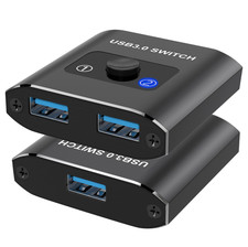 Usb Switch Usb 3.0 Switch Selector Bidirectional Usb Switch 1 In 2 Out/ 2 In 1 O