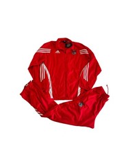 Vintage SL Benfica Full Tracksuit 2003-2004 (M) Adidas Shirt Jacket Trousers