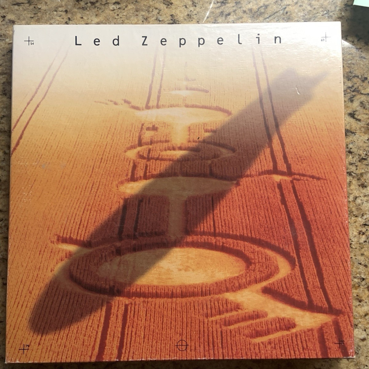 Led Zeppelin Box Set BOX ONLY + Booklet 1990 (36 Pages) +