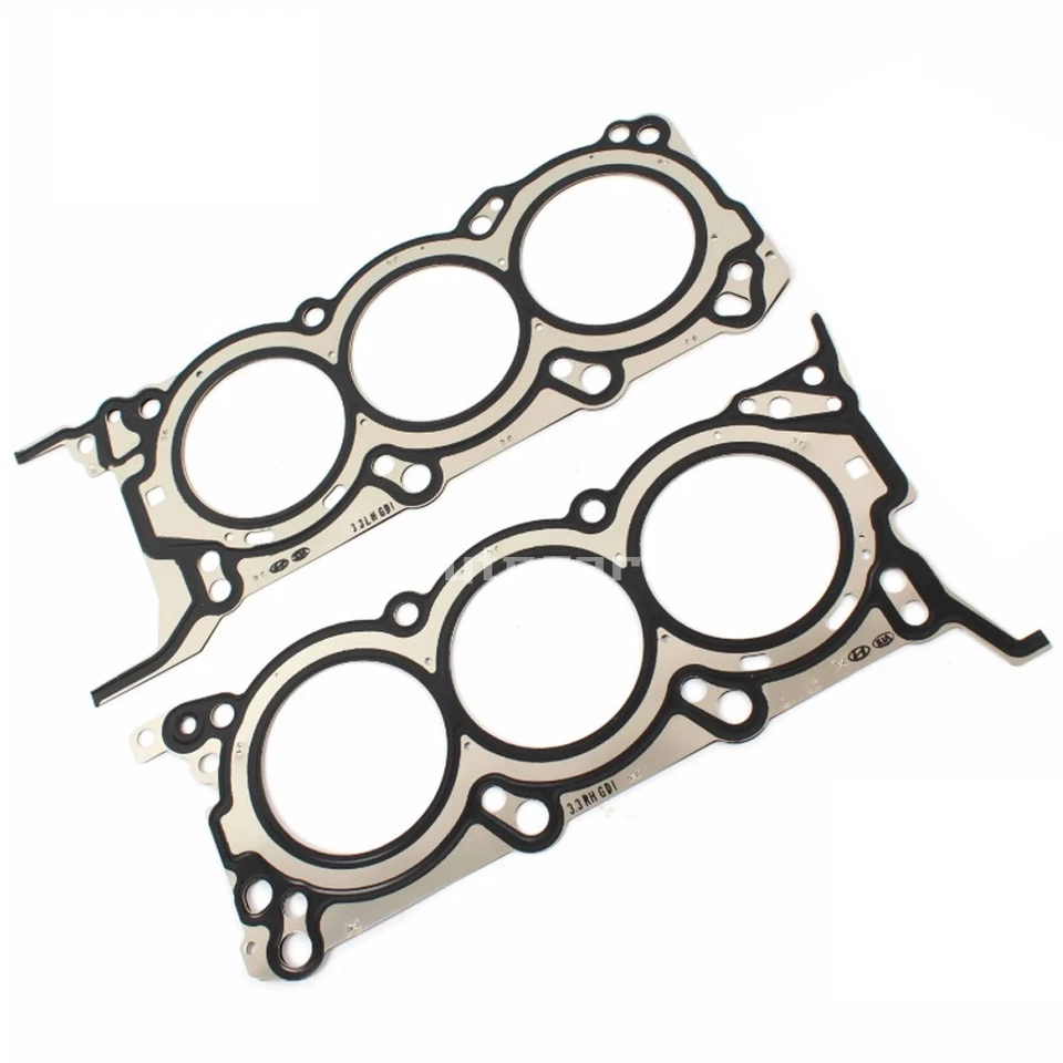 FEDEX⭐ Junta de culata genuina izquierda derecha 2EA para Hyundai Azera Santa Fe 2011-2019 Foto 3 de 4