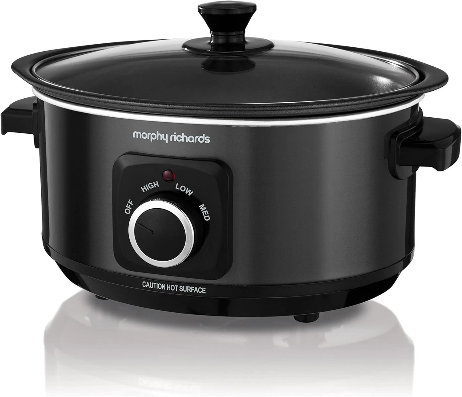 Morphy Richards 460012 163 W Slow Cooker - Black - NEW