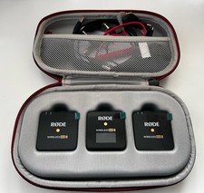 RØDE Wireless GO II Dual Channel Wireless Microphone System – With Case & Cables